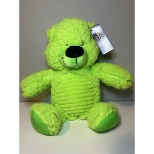 KellyToy Original Green Stuffed Bear 2016